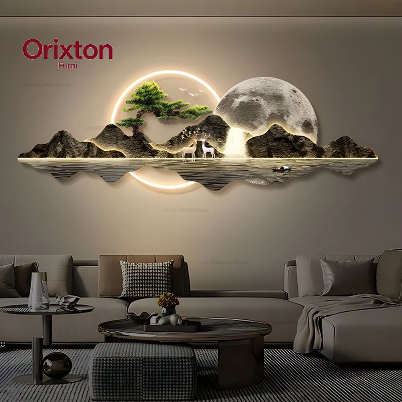 Home Decor Lighting Wholesale - Arte de pared iluminado con LED