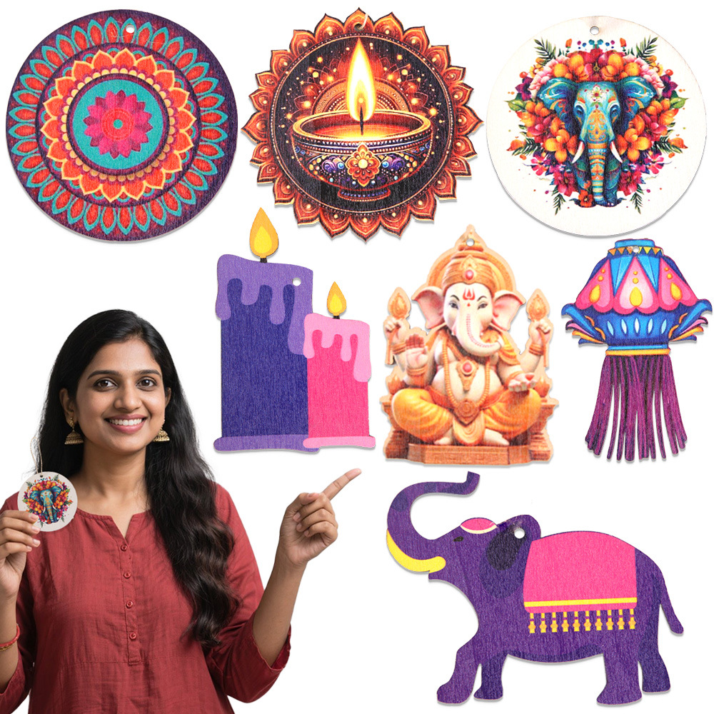 Lighting Decoration For Diwali - Decoración temática de Diwali - Perchas