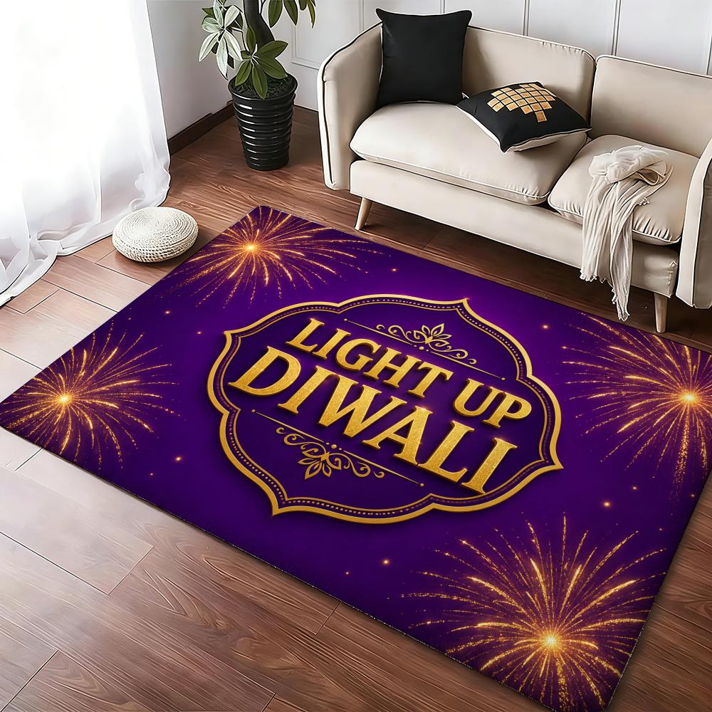 Lighting Decoration For Diwali - Alfombra de suelo con diseño de