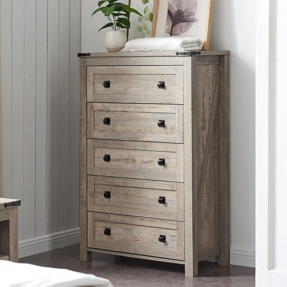 Furniture Lighting & Decor Magazine - Armario de 5 cajones para dormitorio,