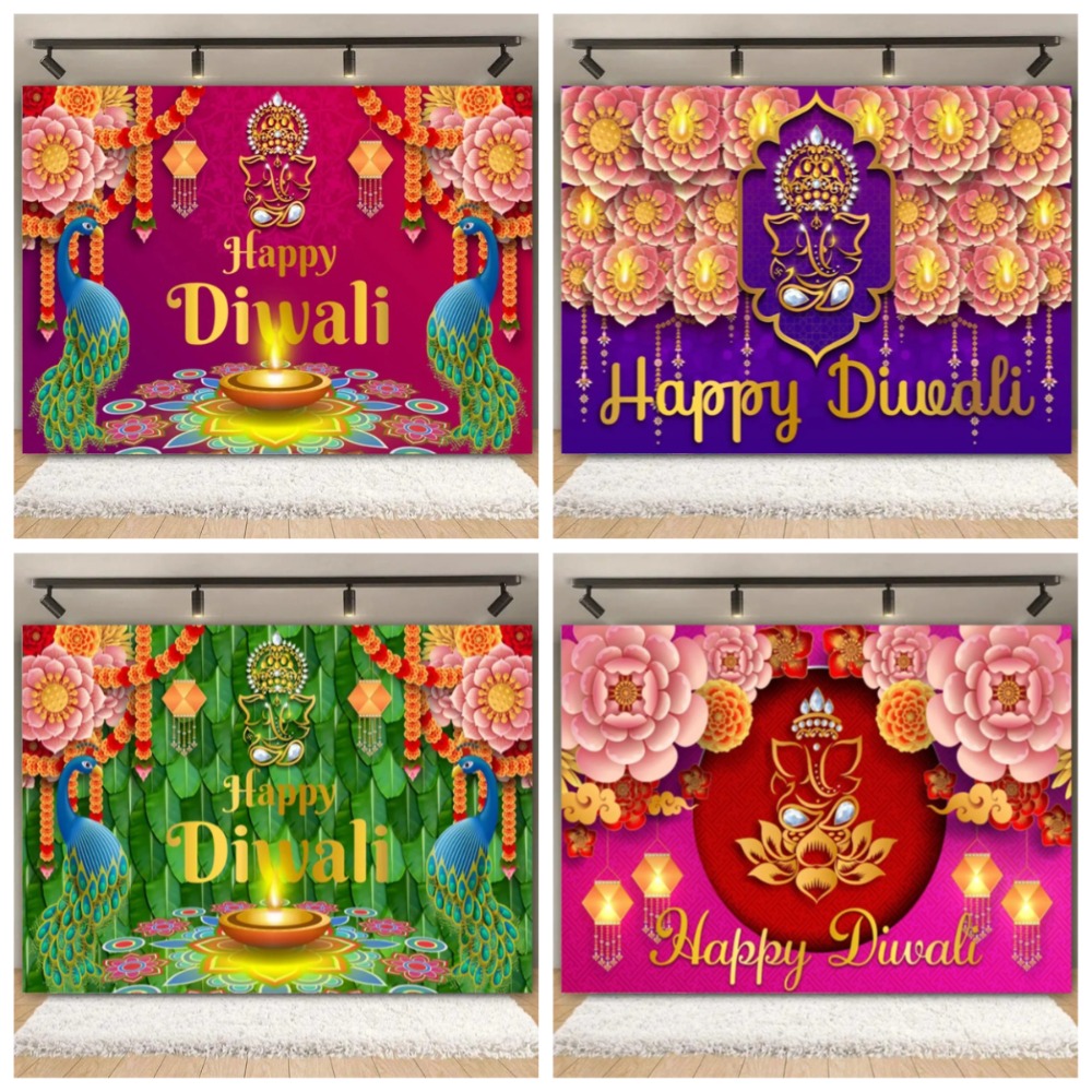 Lighting Decoration For Diwali - Feliz Diwali Festival telón de fondo