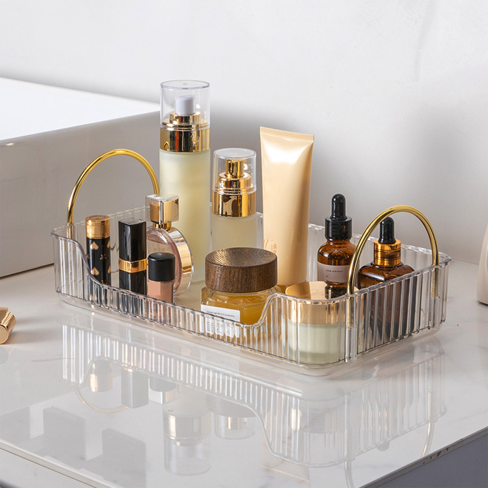Organizador de baño de lujo, e - Furniture Lighting & Decor Magazine reseña y precio