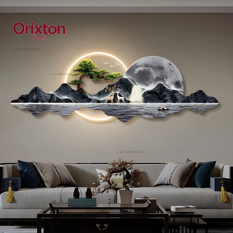 Arte de pared iluminado con LE - Home Decor Lighting Wholesale reseña y precio