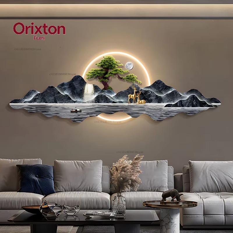 Arte de pared iluminado con LE - Home Decor Lighting Wholesale reseña y precio