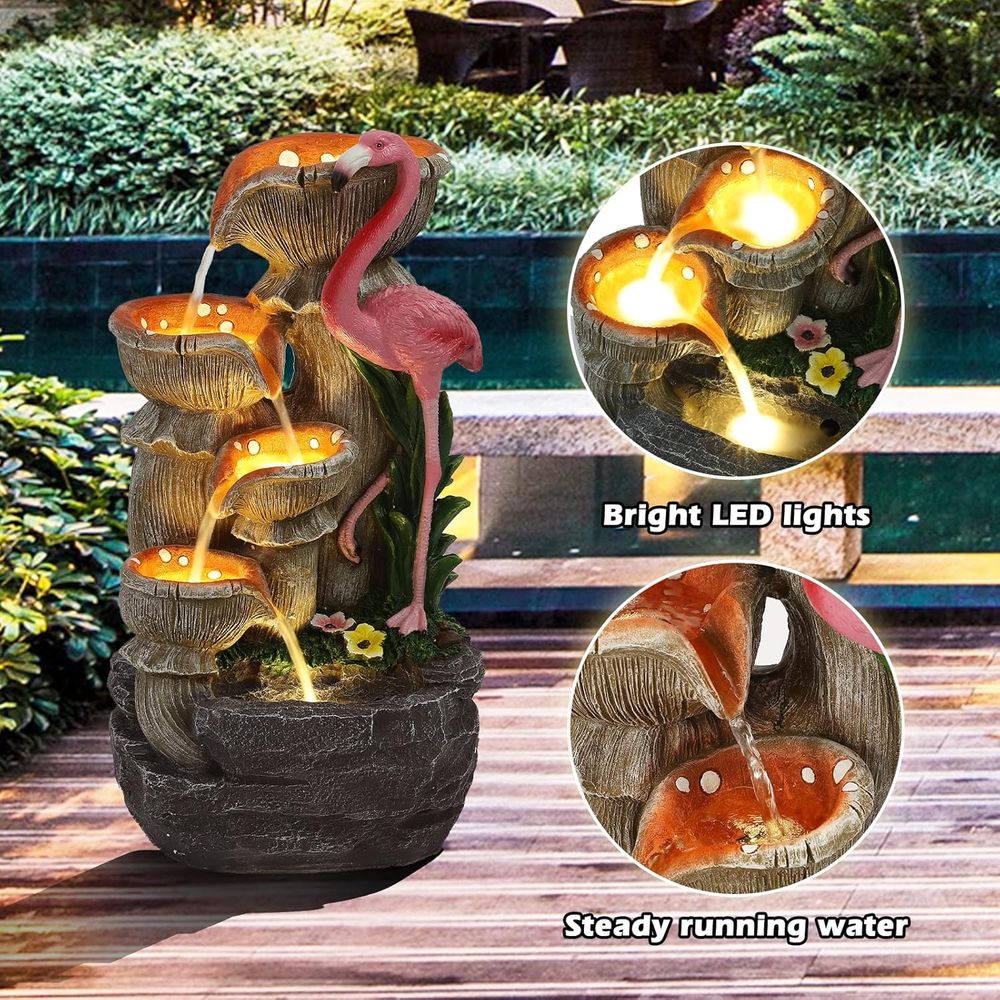 Cascadas de Jardín de 5 Nivele - Lighting Decor House reseña y precio