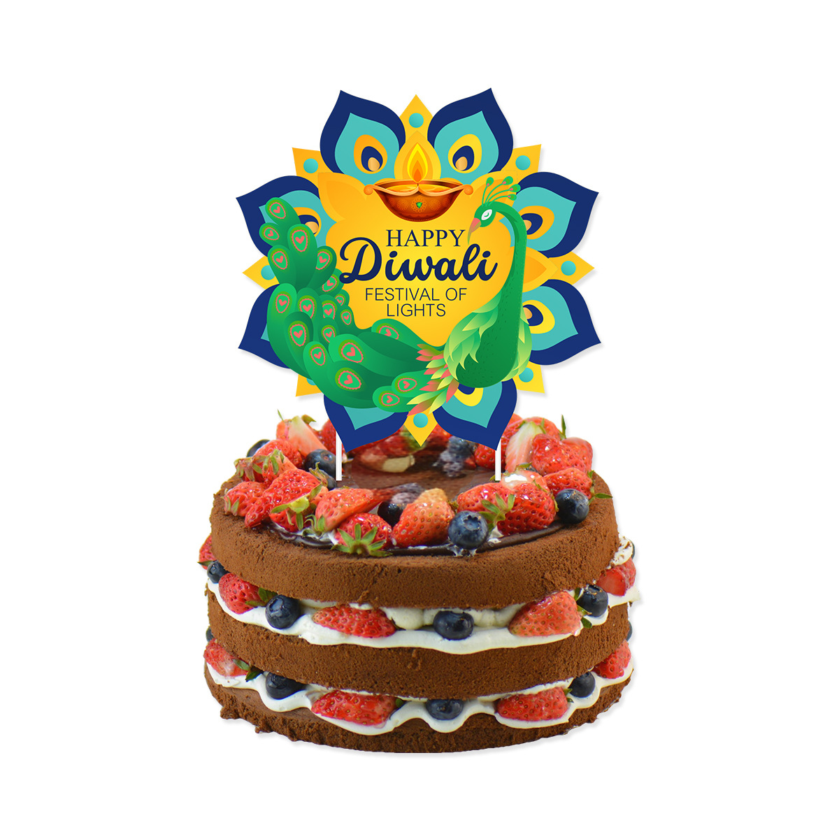 Decoración de Pastel con temát - Lighting Decoration For Diwali reseña y precio