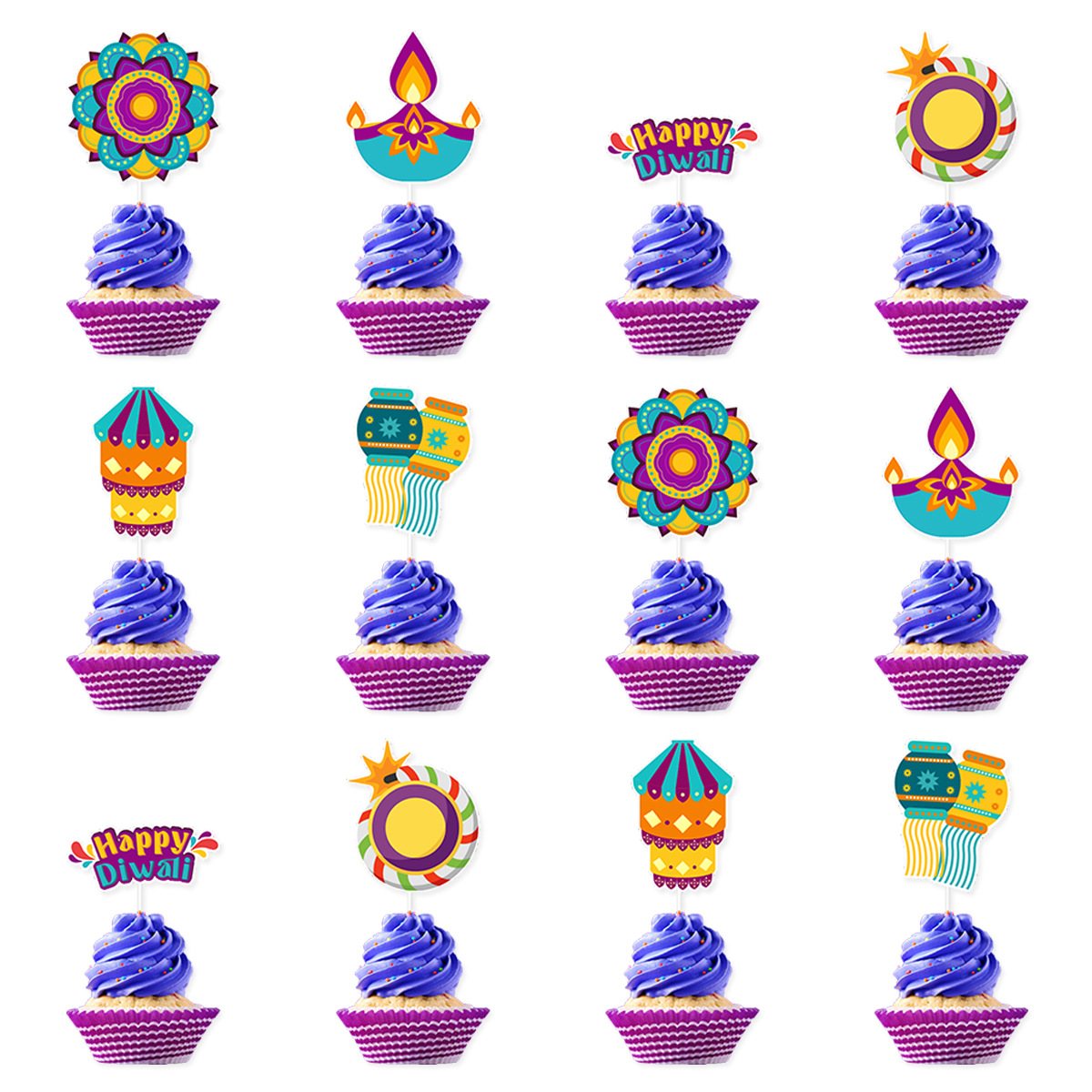 Decoración de Pastel con temát - Lighting Decoration For Diwali reseña y precio