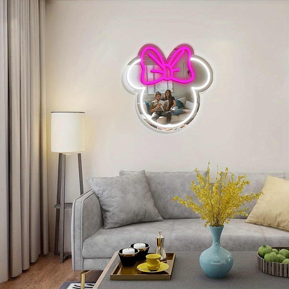 Letrero LED de Neón de Minnie  - Lighting Decor For Diwali reseña y precio