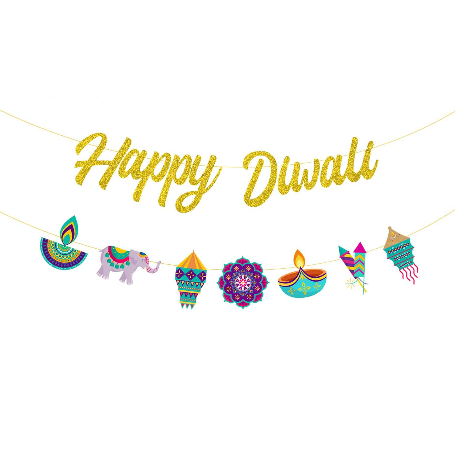 Decoraciones de fiesta de Diwa - Lighting Decoration For Diwali reseña y precio