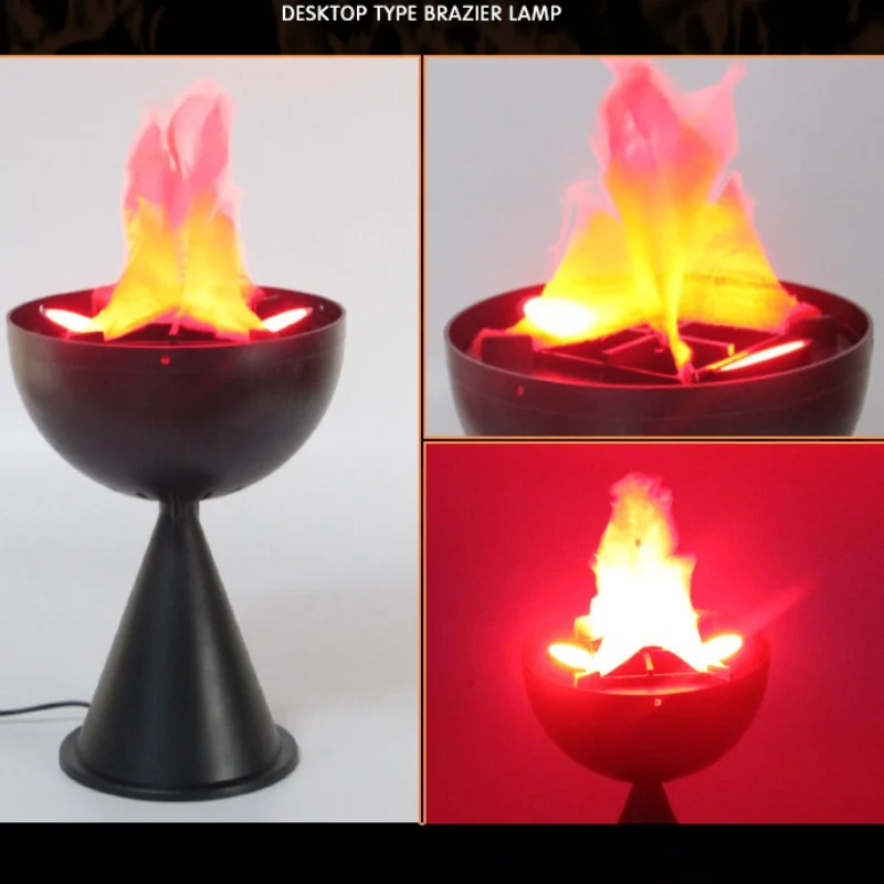 Lámpara de Llama Falsa 3D, Sim - Lighting Decor House reseña y precio