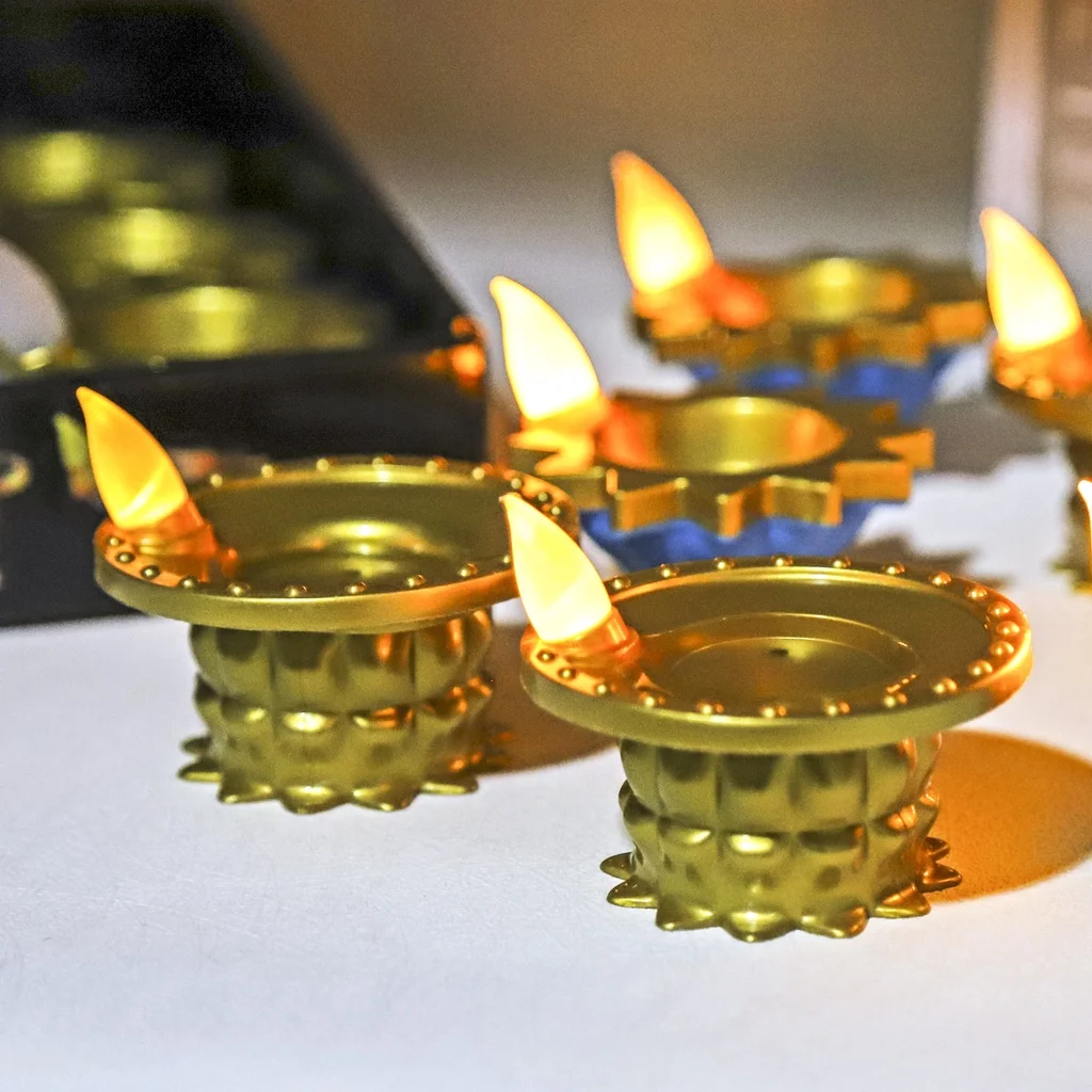 Lámpara de vela LED Diwali sim - Lighting Decoration For Diwali reseña y precio
