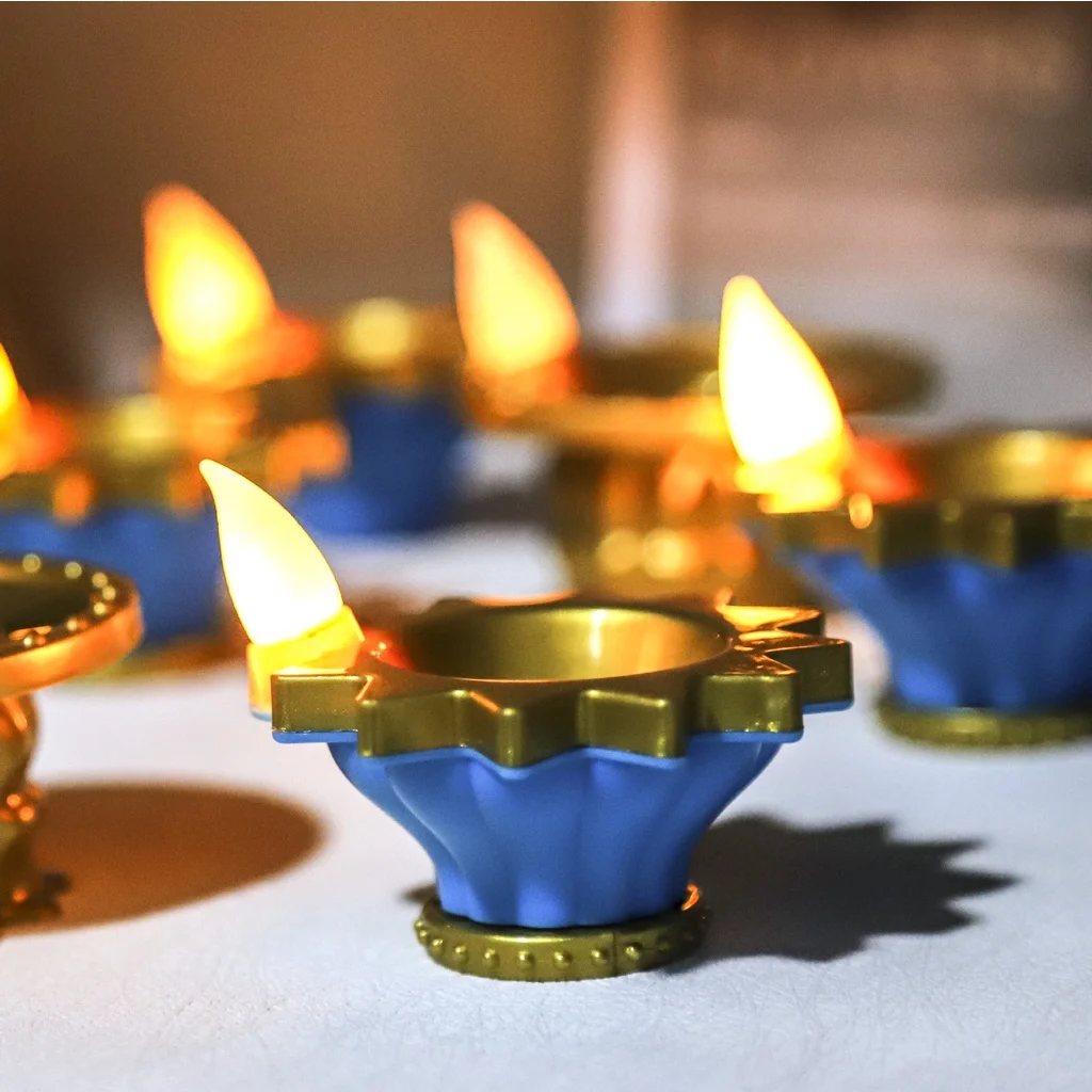 Lámpara de vela LED Diwali sim - Lighting Decoration For Diwali reseña y precio