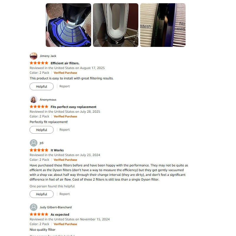 Reemplazo de filtro Dyson PH01 - Dyson Fan Tp07 reseña y precio