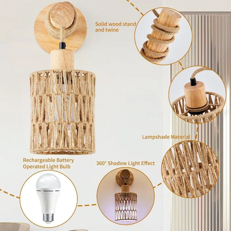 Lámpara de pared para cabecera - Foyer Lighting Wall Decor reseña y precio