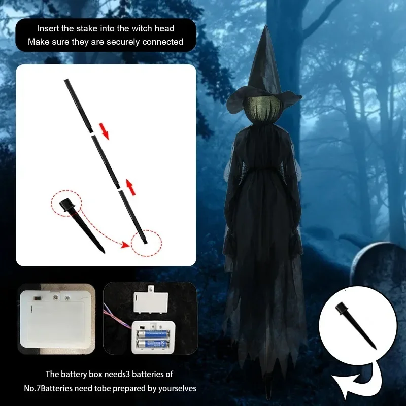 Decoración de Halloween con br - Lighting Decor House reseña y precio