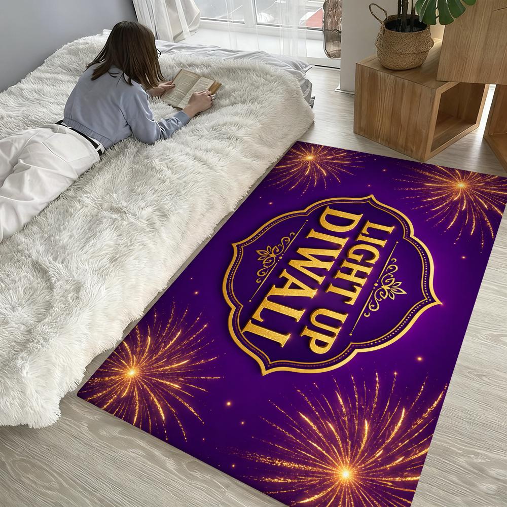 Alfombra de suelo con diseño d - Lighting Decoration For Diwali reseña y precio
