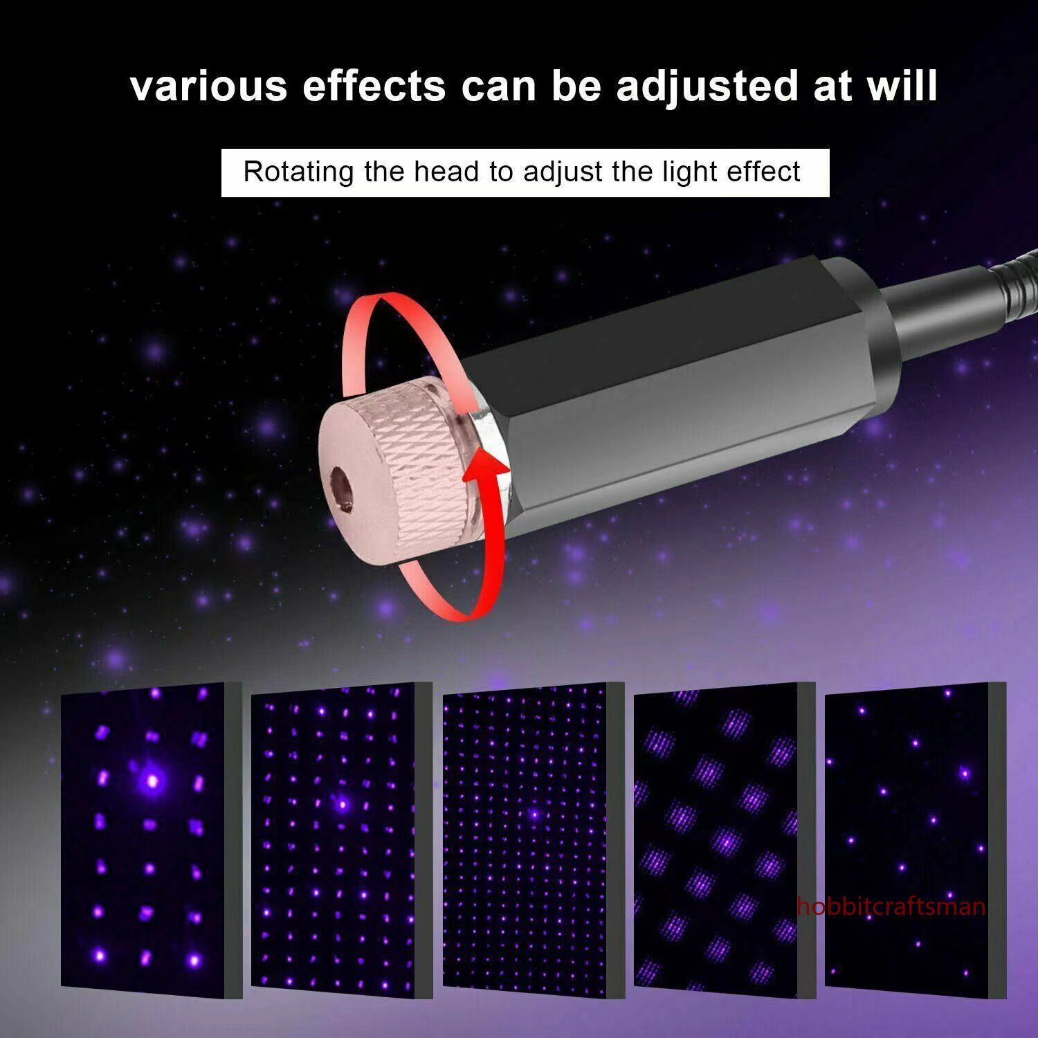 Mini proyector LED de luz noct - Lighting Decor For Diwali reseña y precio